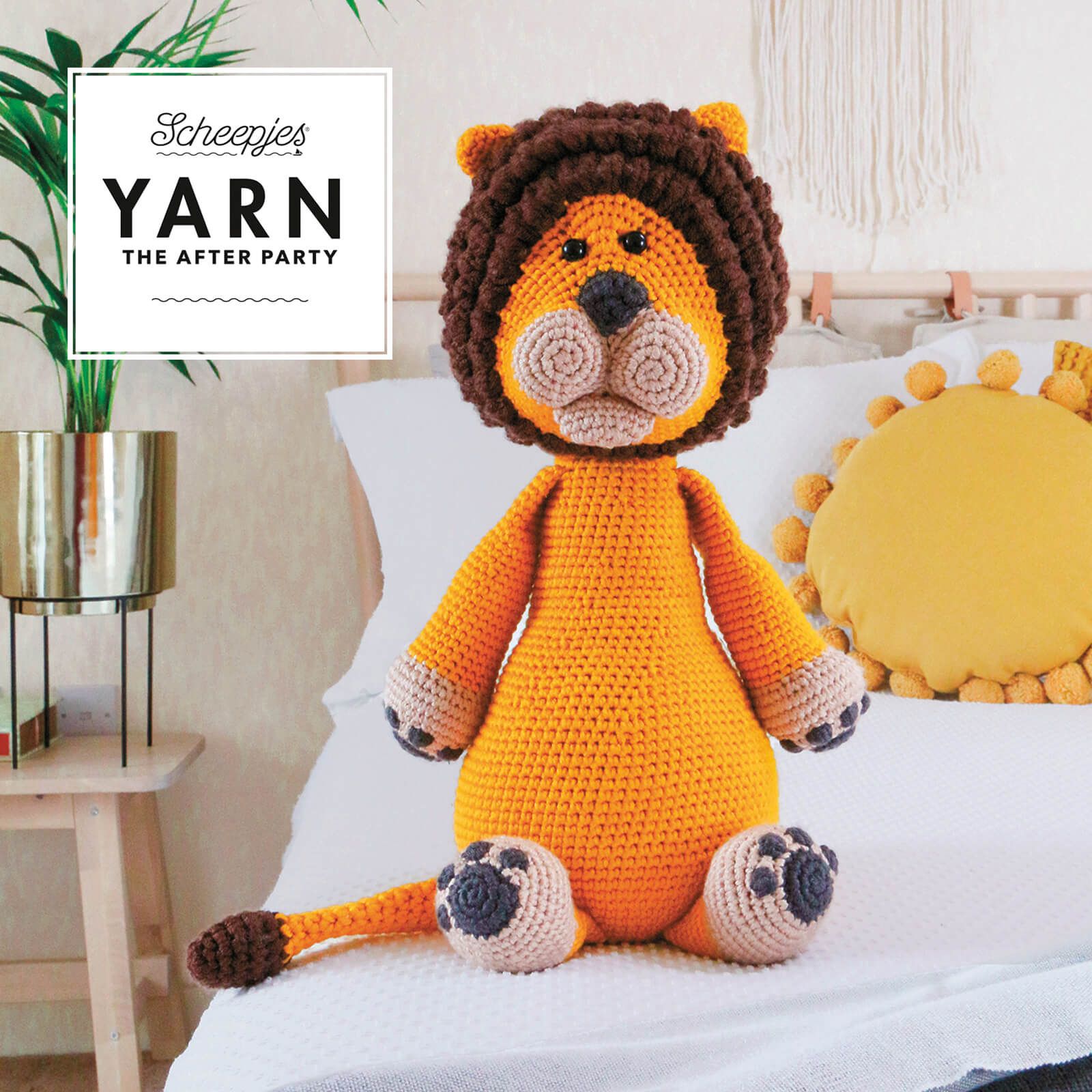 Leroy the Lion (Scheepjes) Anleitungs-Booklet von Sabine van Dam