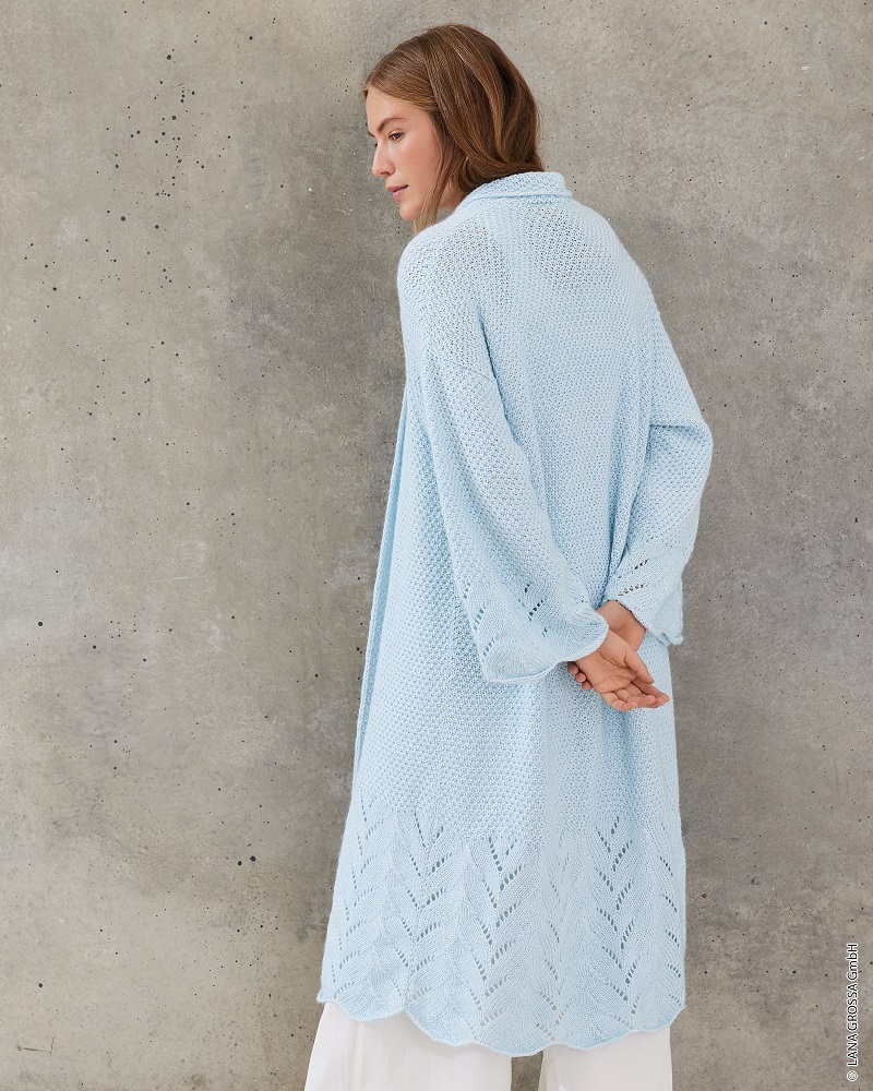 Anleitung Nr. 18253 Mantel aus Summer Softness