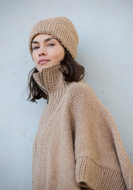 Anleitung Nr. 18923 Poncho aus Winter Softness