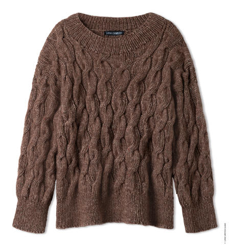 Anleitung Nr. 19253 Sweater aus Natural Alpaca Pelo & Natural Superkid Tweed