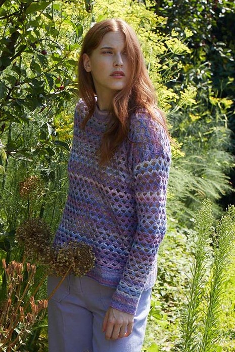 Anleitung Nr. 19586 Pullover "Franca" aus Secret Garden