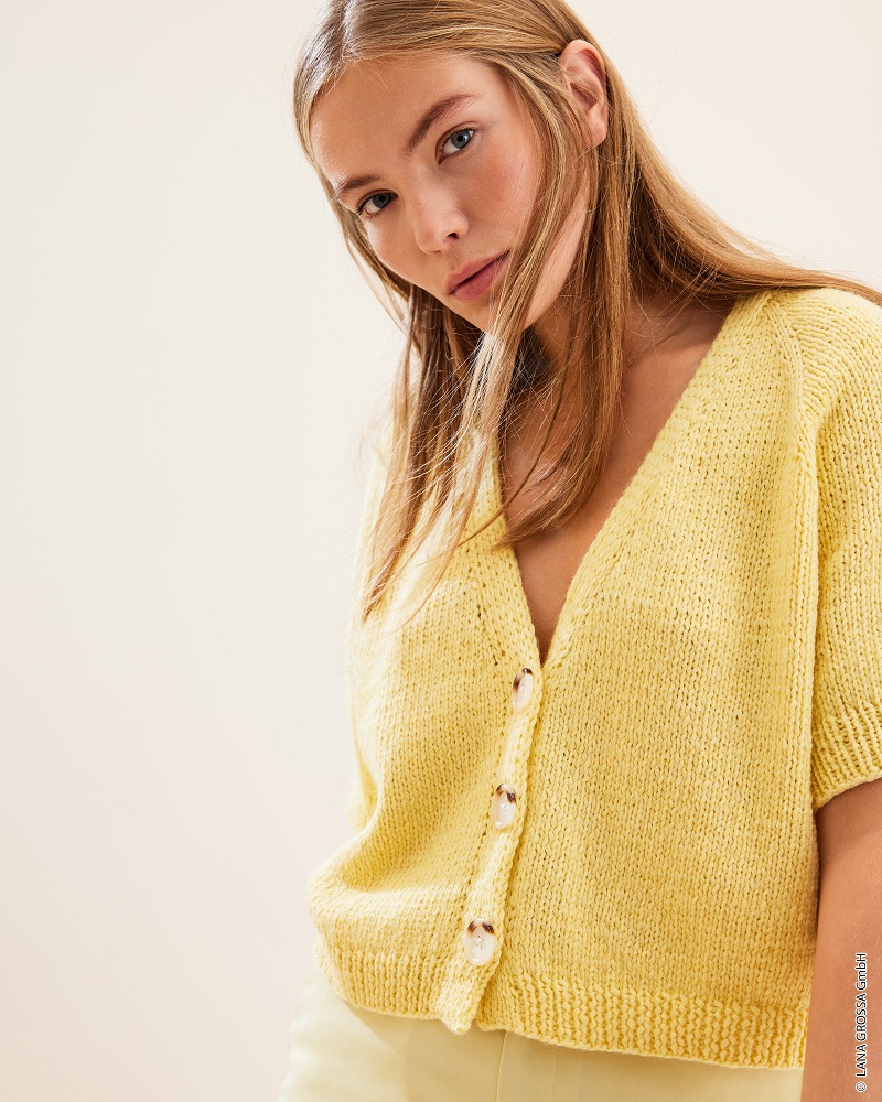 Anleitung Nr. 18236 Raglanjacke aus Summer Softness