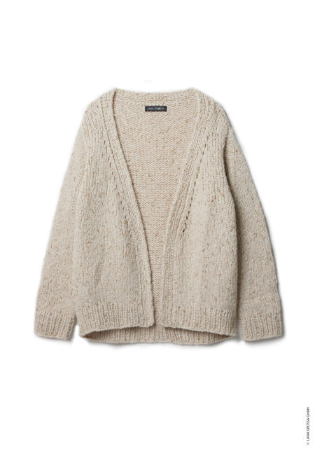 Anleitung Nr. 19064 Cardigan aus Lucciola