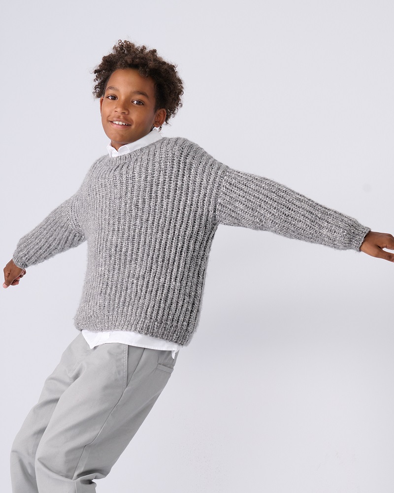 Anleitung Nr. 18111 Patent-Pullover aus Lucida