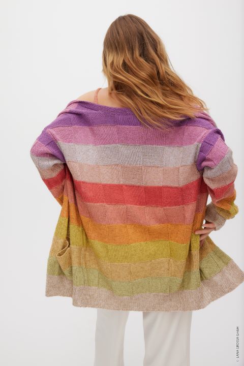 Anleitung Nr. 17324 Cardigan aus Diversa